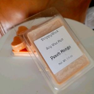 Peach mange wax melts